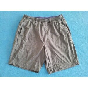 BirdDogs Shorts Mens Sz XL Long Gray Lined Stretch performance drawstring